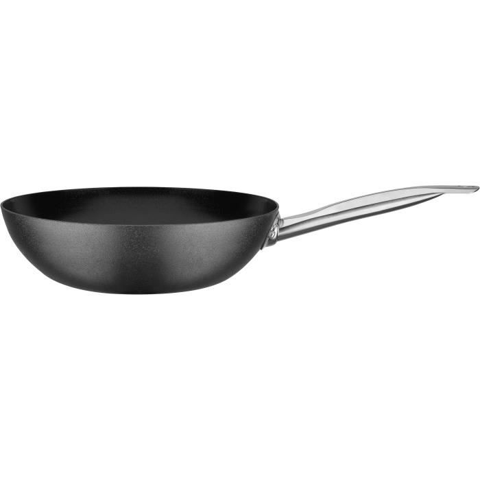 Carbon steel wok - GSW - AVANTI - 28 cm - Induction