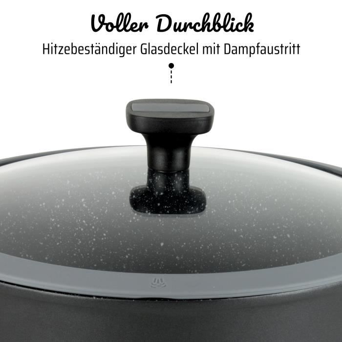 Cast aluminum pot - GSW - EASY CLICK - 24 cm - Induction