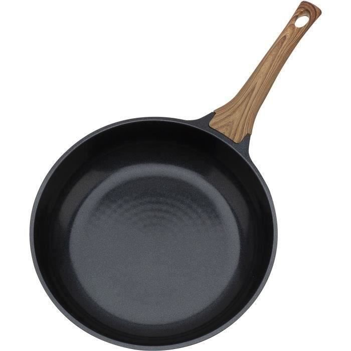 Cast aluminum frying pan - GSW - NATURAL FIT - 24 cm - 100% recycled without PFAS - Induction