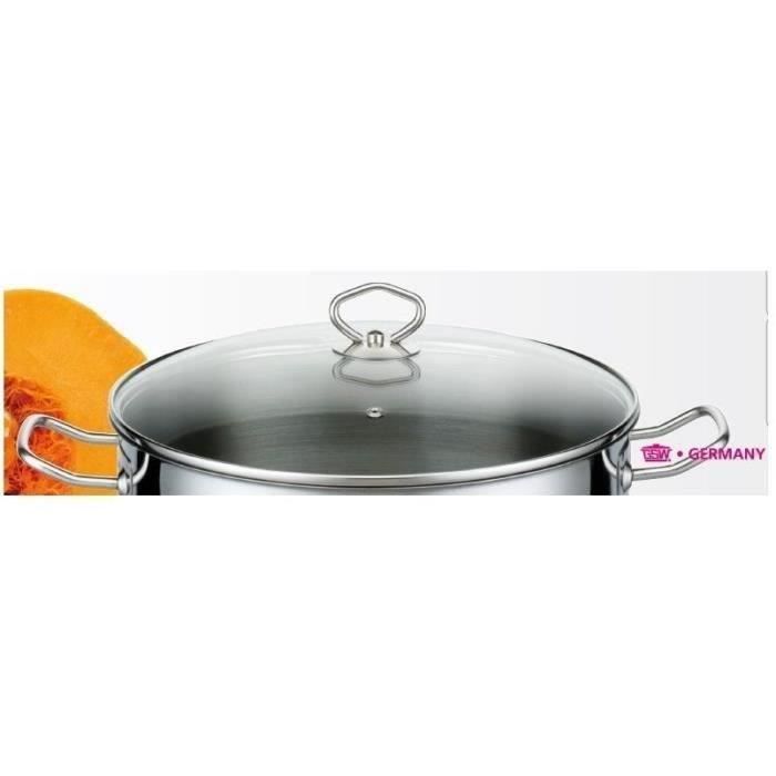 GSW - Stainless steel catering pot - 17 L - All heat sources including induction