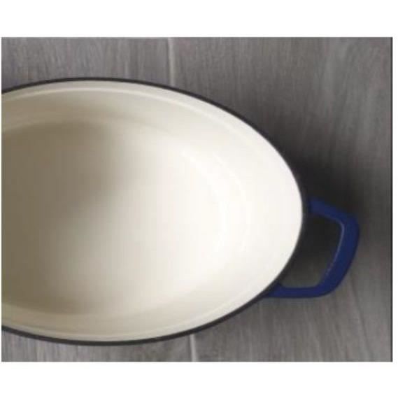 GSW - Blue Magic - Cocotte - 33 x 26 cm - Cast iron - Blue - All heat sources including induction