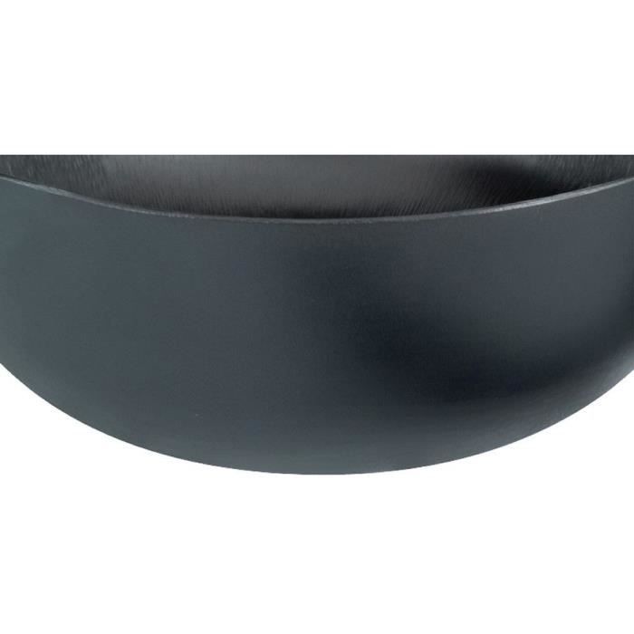 5-piece multi-function wok - GSW - 860956 - Cast steel - 32 cm - Suitable for all hobs including induction
