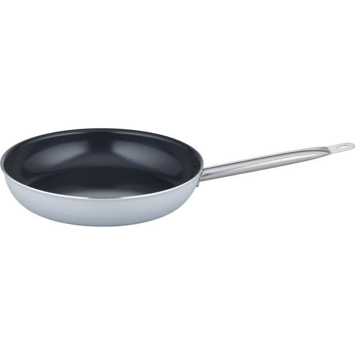 Professional frying pan - GSW - PRO BASIC - 28 cm - Induction - Thick forged aluminum - Gastronomy quality