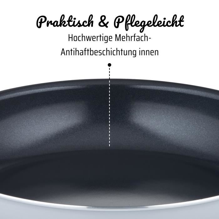 Professional frying pan - GSW - PRO BASIC - 32 cm - Induction - Thick forged aluminum - Gastronomy quality