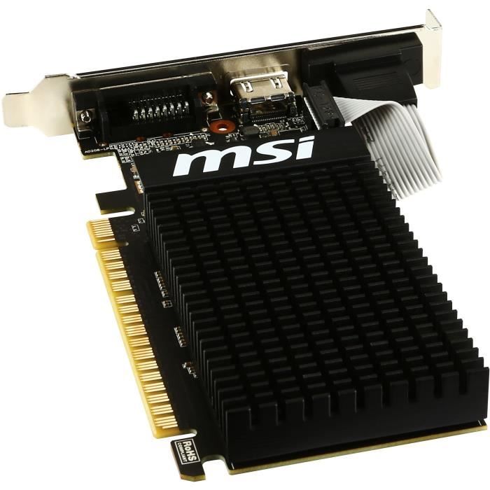 MSI GeForce GT 710 2GB DDR3 Graphics Card