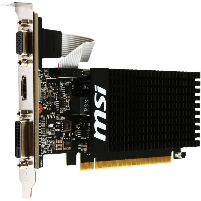 MSI GeForce GT 710 2GB DDR3 Graphics Card