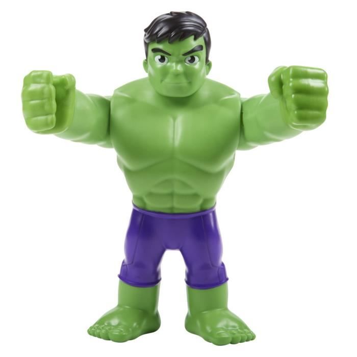 Marvel Spidey and her extraordinary friends, superhero figurine giant Hulk format of 22.5 cm for children from 3 years old