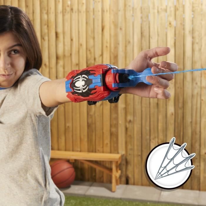 Ultimate Spider-Man Web Blaster 2-in-1, Spider-Man Dress-Up Toy, Ages 5 and Up, Marvel Spider-Man Real Webs
