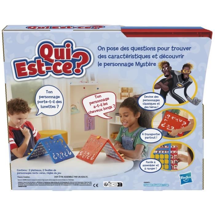 Who is it ? classic, board game for children aged 6 and up, 2 players