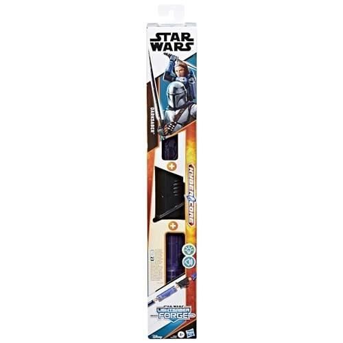 Mandalorian Electronic Lightsaber Darksaber, Star Wars Lightsaber Forge Kyber Core, Kids Toys, Ages 4 and Up
