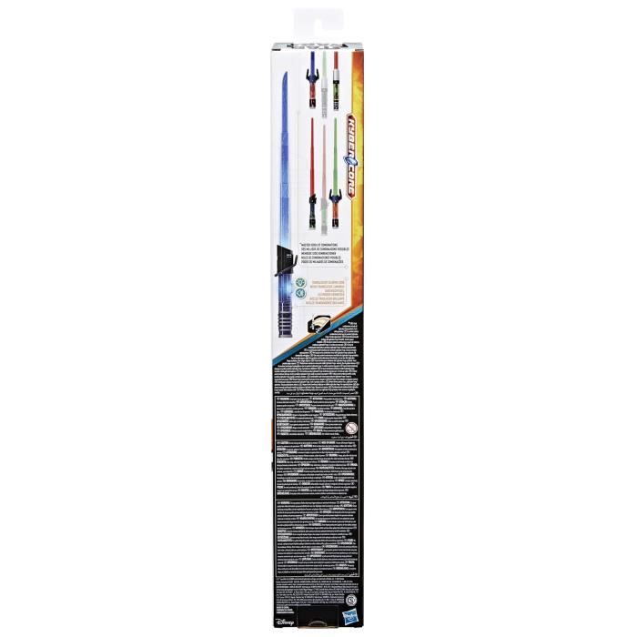 Mandalorian Electronic Lightsaber Darksaber, Star Wars Lightsaber Forge Kyber Core, Kids Toys, Ages 4 and Up