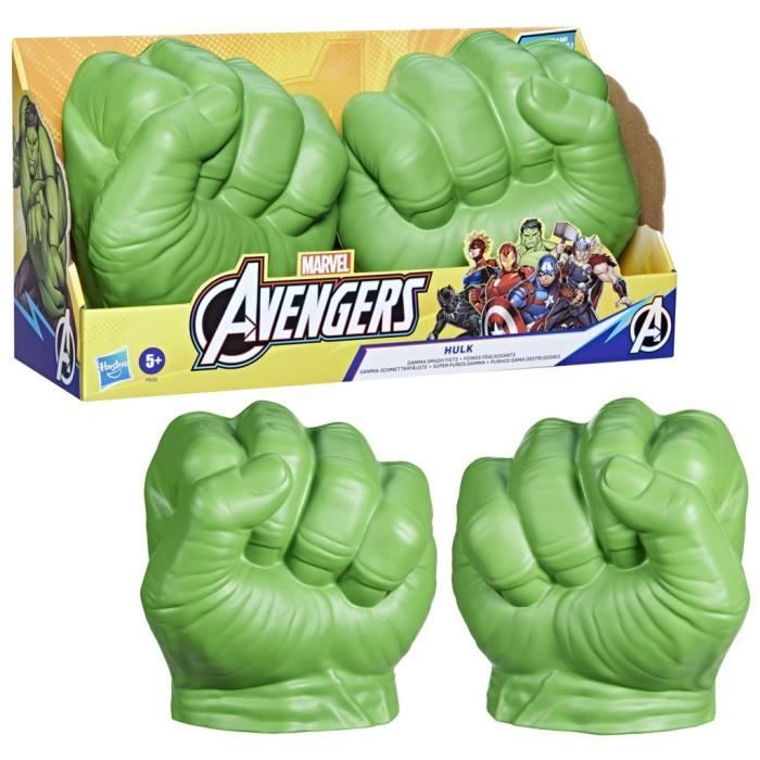 Marvel Avengers Hulk Smashing Gloves Dress Up Toy