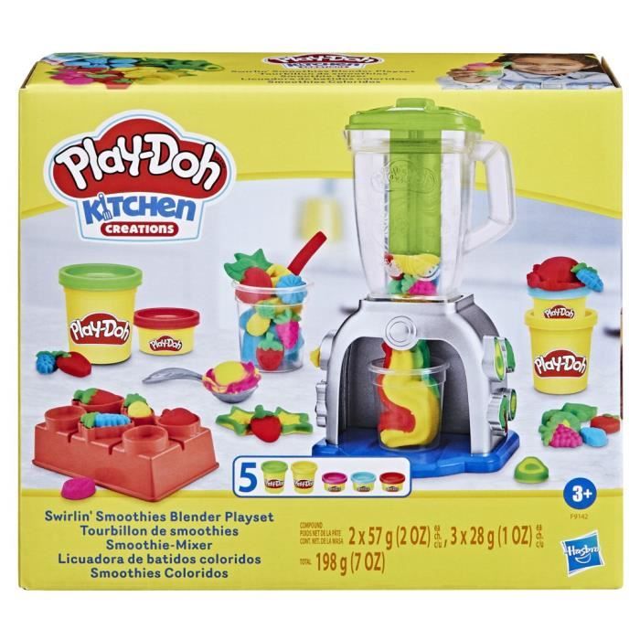 Play-Doh Smoothie Whirl, Pretend Play Kitchen Toy with Modeling Clay, Creative Hobbies for Kids, Ages 3 and Up