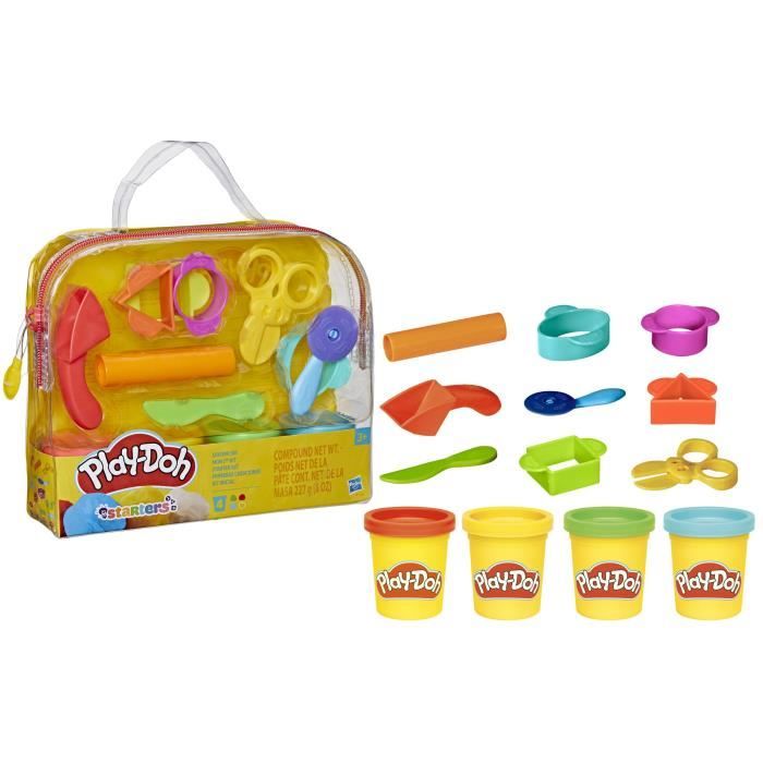 Play-Doh, My First Kit with 4 pots of modeling clay, for ages 3 and up