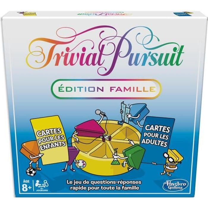 HASBRO GAMING - Trivial Pursuit Family, Edition 2018 - Board Game
