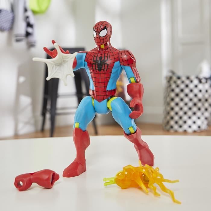MixMashers Marvel Spider-Man, Spider-Man action figure to mix and match with accessories