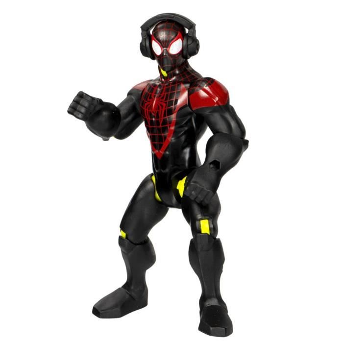 MixMashers Miles Morales, customizable figurine to mix and match with accessories, Marvel, Ages 4 and up
