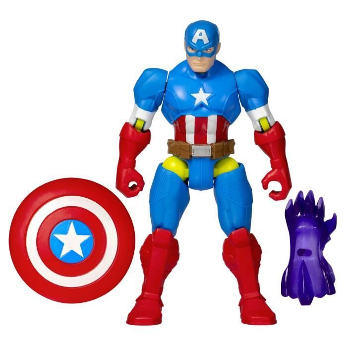 MixMashers Marvel Avengers Captain America Mix and Match Figure with Accessories