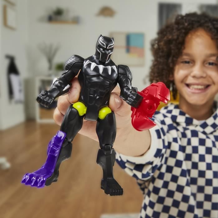 MixMashers Marvel Avengers Black Panther Mix and Match Figure with Accessories