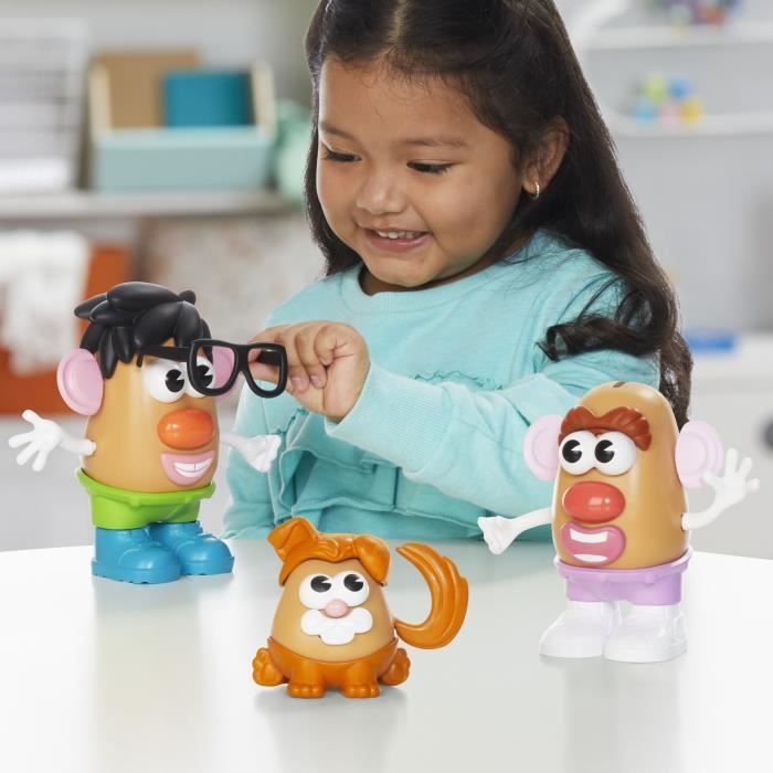Potato Head Mega Potato Playset with 42 Pieces Including Storage Box, Creative Preschool Toys for Kids, Ages 2+