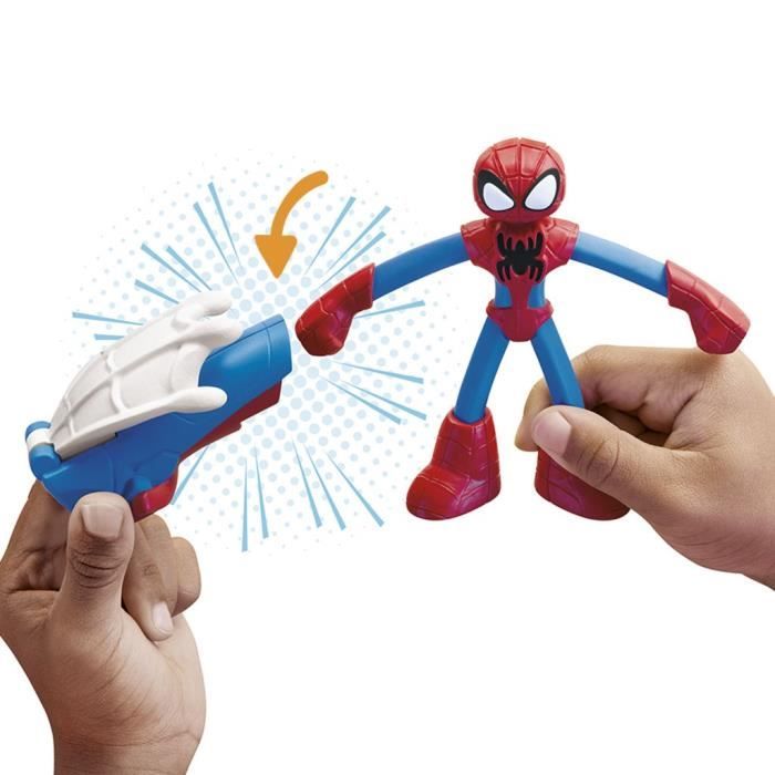 Play-Doh Spider-Man, My Web Creator box with flexible figure and modeling clay, from 4 years old, Marvel