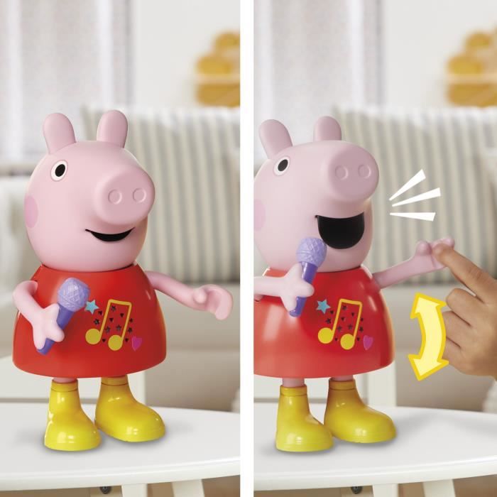 Peppa Pig Talking and Singing Musical Toy with 50+ Sounds, Phrases and Songs, Preschool Toys for Girls and Boys
