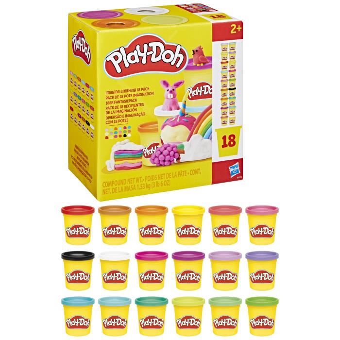 Play-Doh, 18-pack of modeling clay
