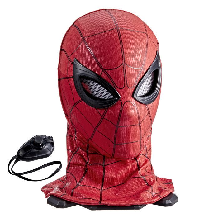 Masque de Spider-Man expressif électronique, Article de cosplay de Super-héro, Marvel Legends Serie, des 14 ans