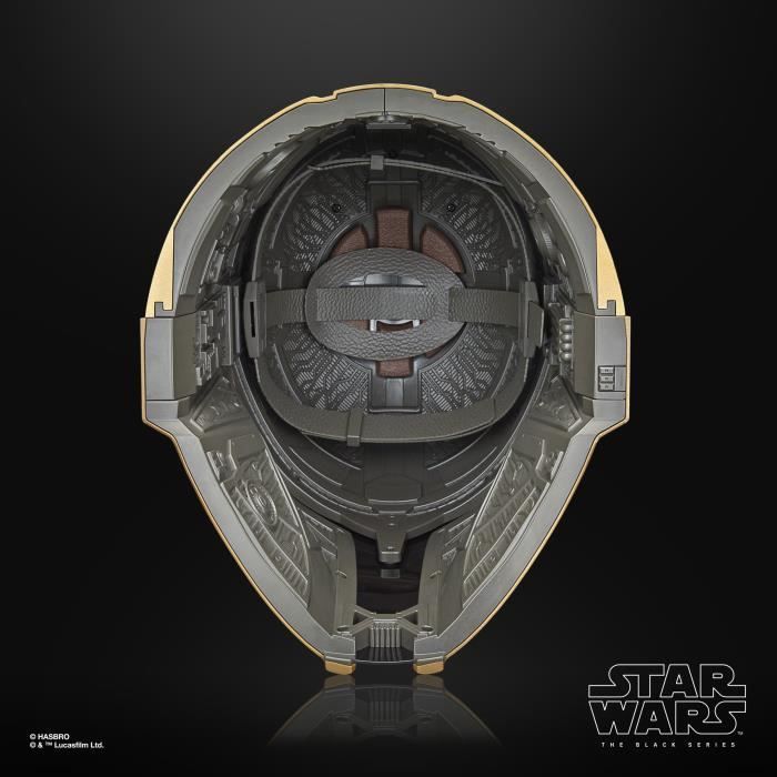 Premium electronic helmet, cosplay item, Star Wars The Black Series The Armorer