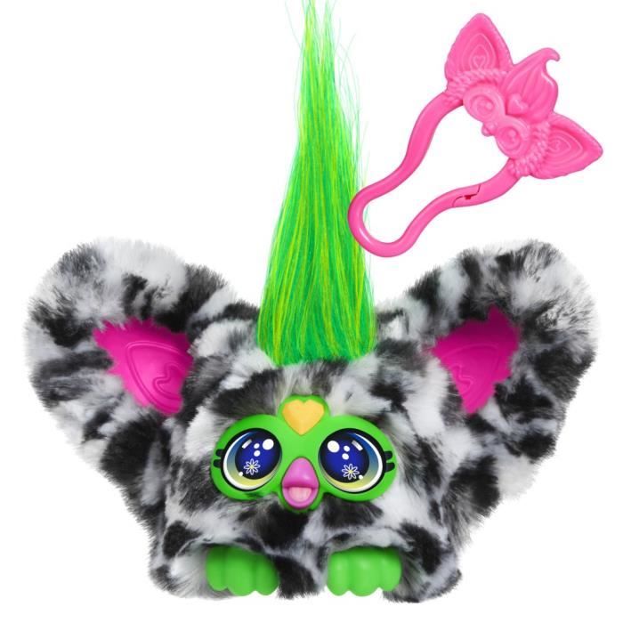 Furby Furblets Moo-Boo, Mini Electronic Plush for Girls and Boys, 45+ Sounds, Ages 6 and Up, Series 4, Hasbro