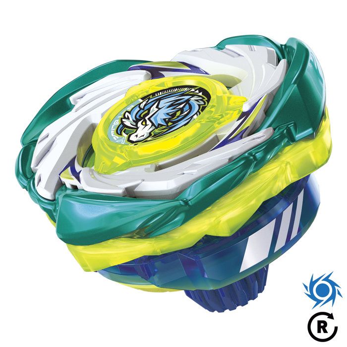 Beyblade X, Lanceur porte-toupie avec toupie Takara Tomy a rotation droite de type attaque, toupies de compétition, des 8 ans