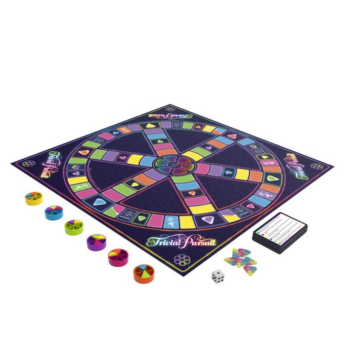 Trivial Pursuit (2026), rules, updated cooperative and team modes, trivia board game, 1 to 6 players or more, 4