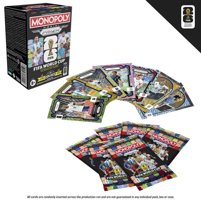 Panini Prizm Monopoly Trading Card Booster Pack: FIFA World Cup