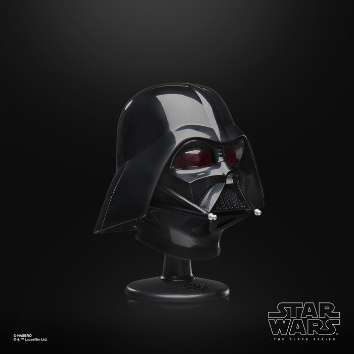 Mini casque de Dark Vador, piece de collection premium a l'échelle 15 cm, Star Wars : Un nouvel espoir, Star Wars The Black Series,
