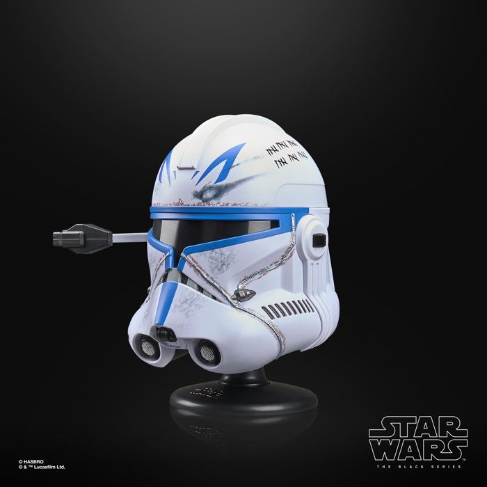 Star Wars The Black Series, Mini casque du capitaine Rex, piece de collection premium a l'échelle 15 cm, Star Wars: The Clone Wars,