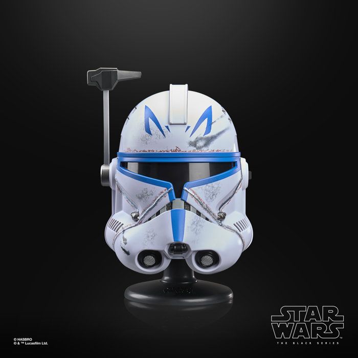 Star Wars The Black Series, Mini casque du capitaine Rex, piece de collection premium a l'échelle 15 cm, Star Wars: The Clone Wars,