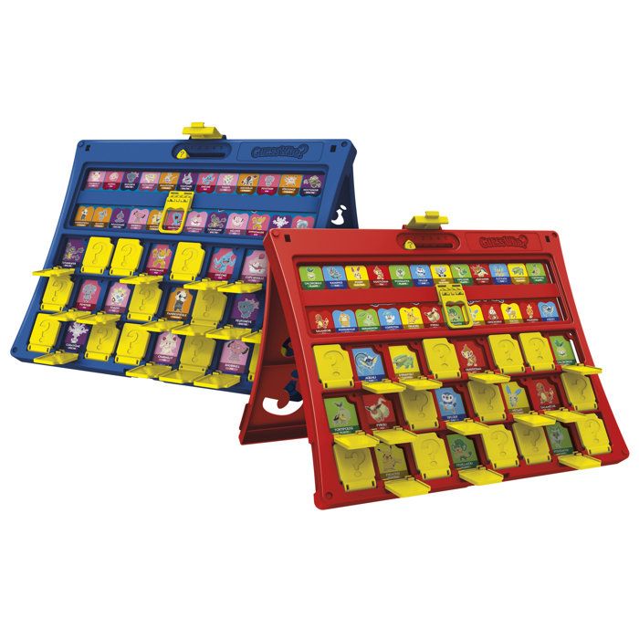 Qui est-ce ? édition Pokémon, 48 Pokémon, jeu de plateau familial compact et amusant pour enfants, 2 joueurs, 15 min, des 6 ans