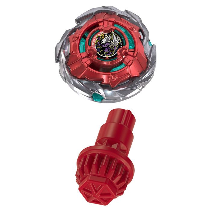Beyblade X Starter Pack Rocket Griffon H UX Infinity, Takara Tomy balance-type spinning top and launcher, competition spinning tops, set of 8