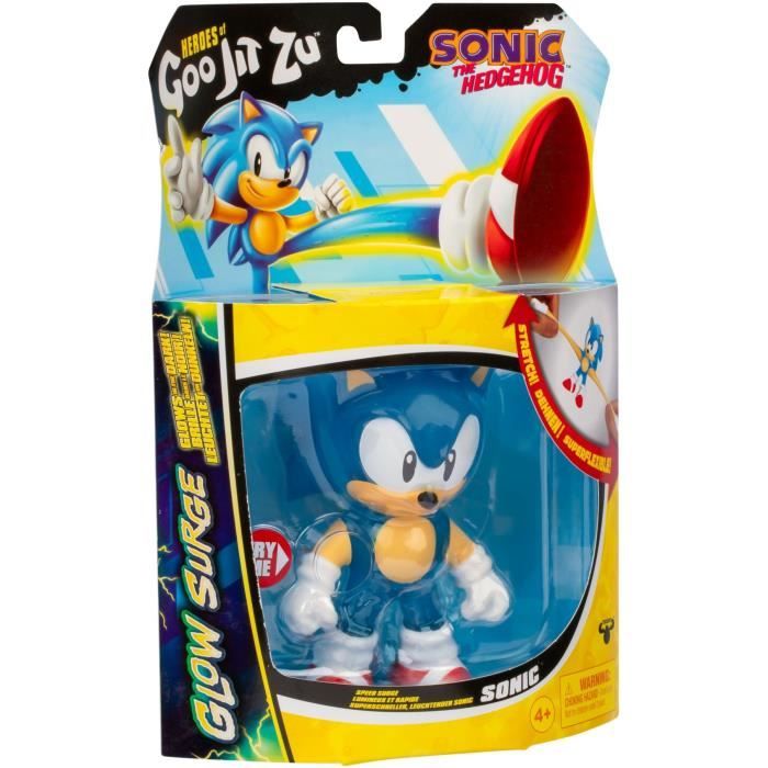 Sonic Glow Surge 13cm - HERoeS OF GOO JIT ZU - SONIC - Luminous and extendable figure