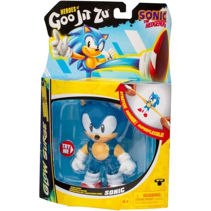 Sonic Glow Surge 13cm - HERoeS OF GOO JIT ZU - SONIC - Luminous and extendable figure