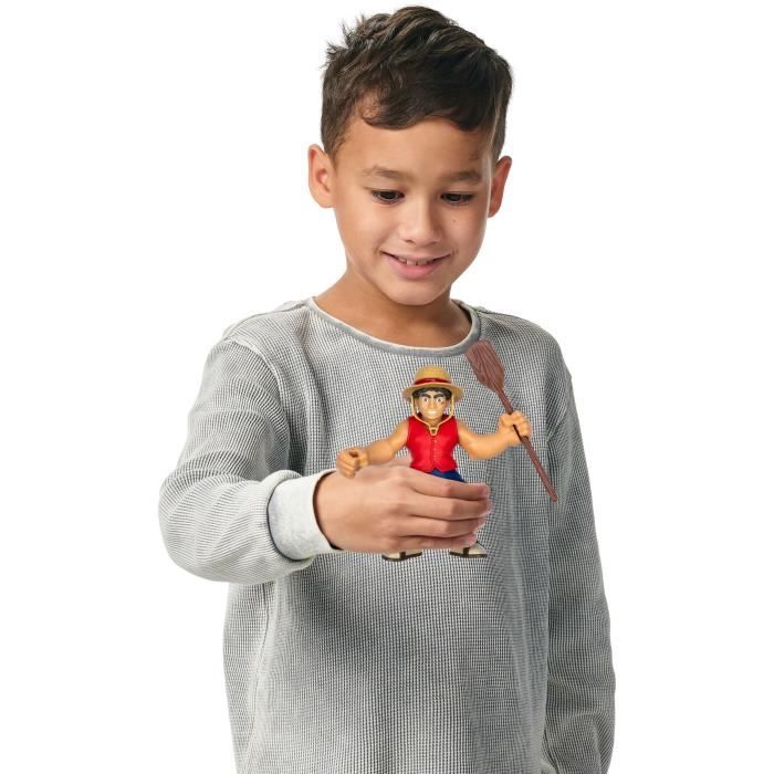 Ultragoo Luffy 17cm - HERoeS OF GOO JIT ZU - ONE PIECE - Stretchable figure with accessories