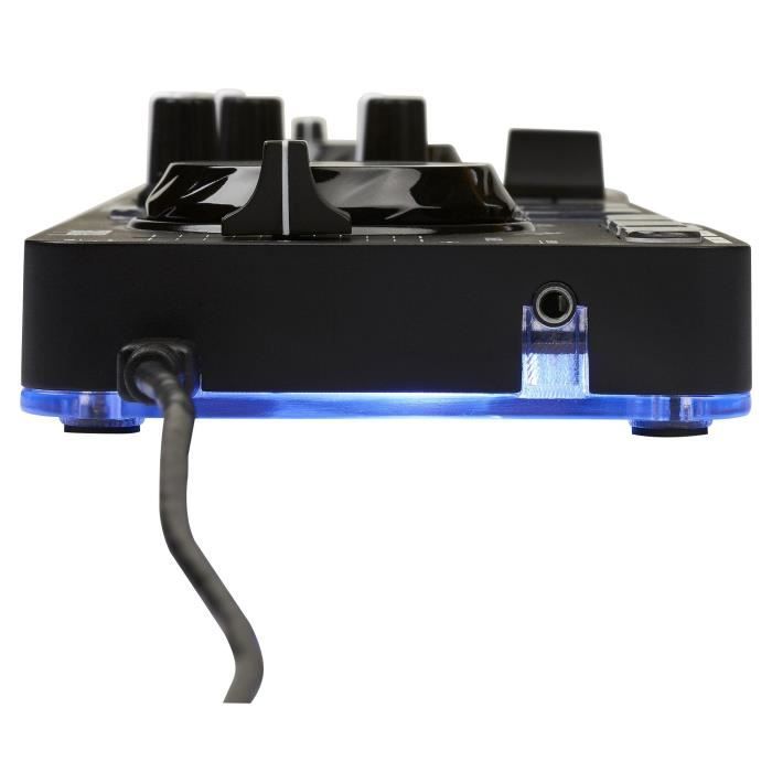 HERCULES STARLIGHT - USB DJ Controller - 4 pads x 4 modes - Integrated sound card - Serato DJ Lite included