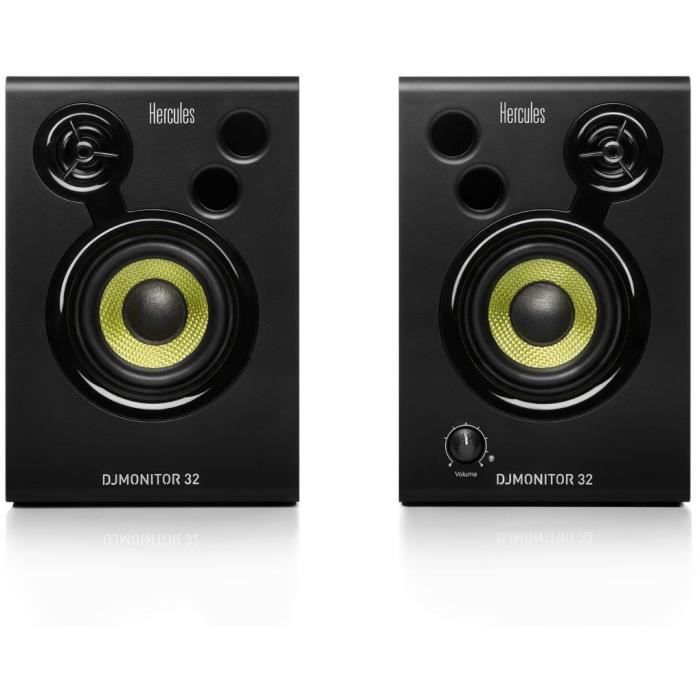 Hercules DJMonitor 32 - Active monitor speakers 2 x 15 W