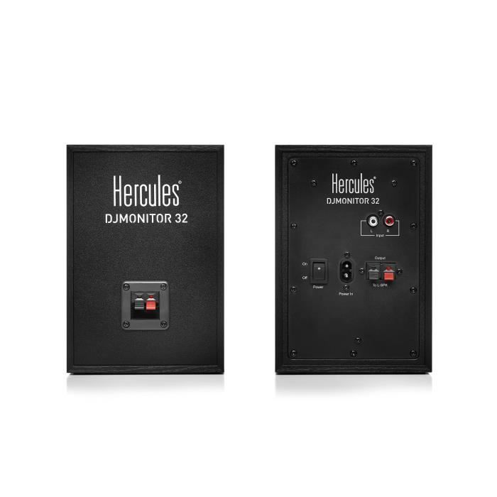 Hercules DJMonitor 32 - Active monitor speakers 2 x 15 W