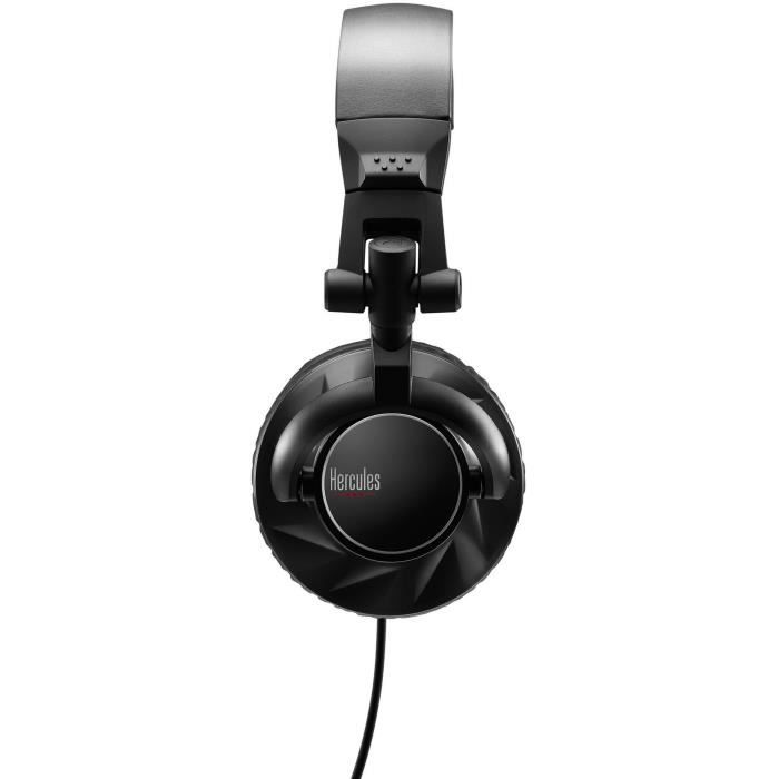 HERCULES HDP DJ60 - Circum-aural Audio Headphones - Noise Isolation - Black