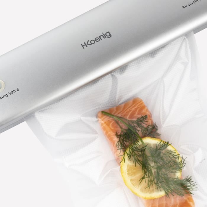 Food vacuum sealer - HKoeNIG - SSV32 - Food preservation - Gray
