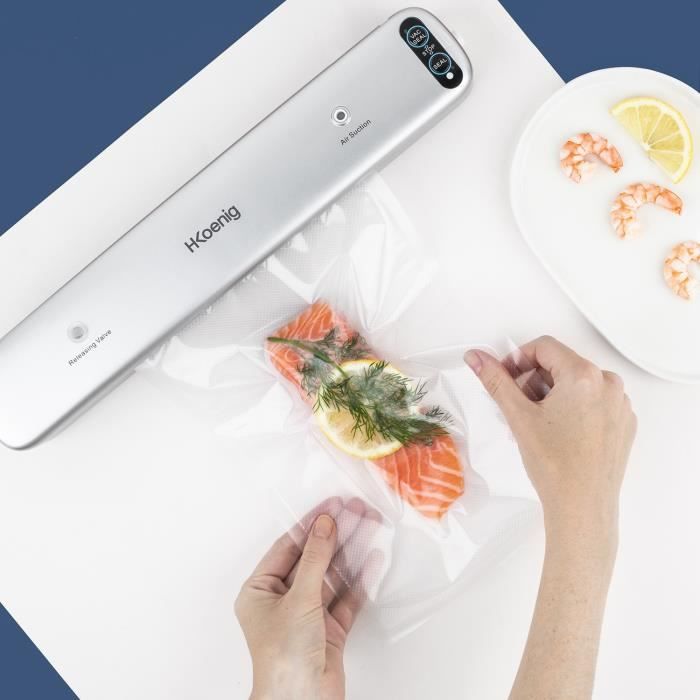 Food vacuum sealer - HKoeNIG - SSV32 - Food preservation - Gray