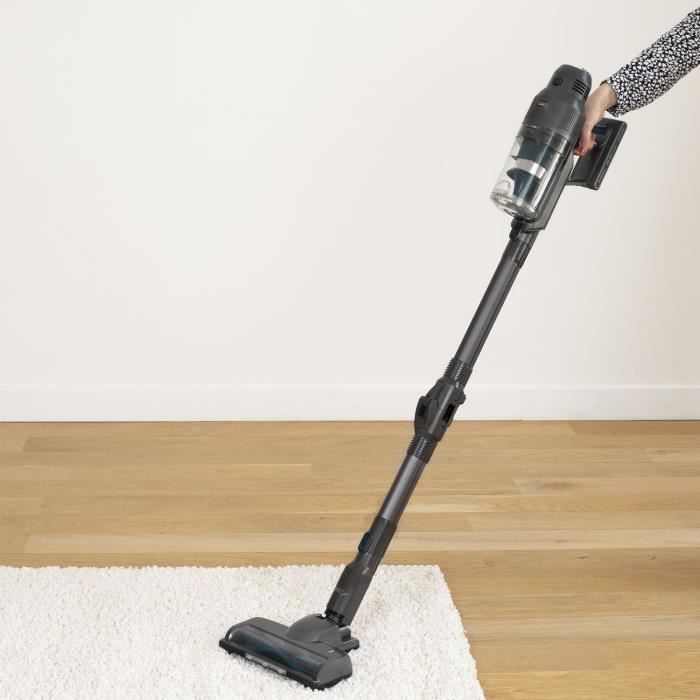 Hkoenig PowerFlex+ UPX26 - 2 in 1 wireless 220W broom vacuum cleaner - Foldable - Autonomous up to 40 min - Light - 3 Powers