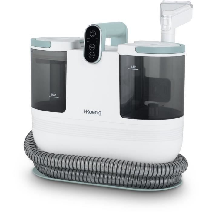 Hot water textile cleaner - HKoeNIG TWT88 - 1600 ml - 290 ml/min - 1200 W - White
