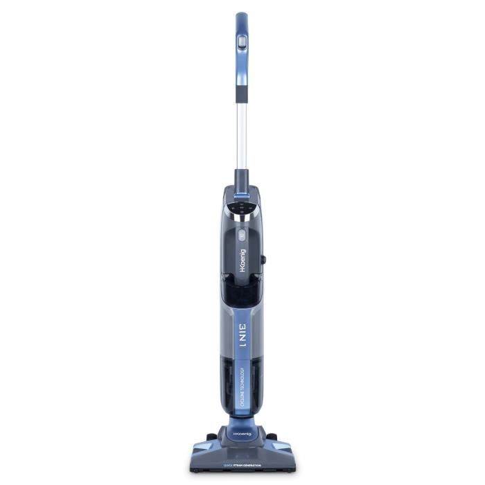 HKoeNIG 3in1 steam vacuum cleaner - Dust capacity 1L, water 0.38L - Class A